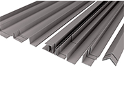 Angular aluminium profiles