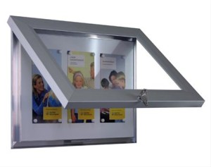 Advertising panels, aluminum profiles